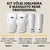 Kit Vôlei Joelheira Manguito Rehr Profissional - comprar online