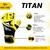 Luva Goleiro Three Stars Titan - Shopsam - Artigos Esportivos com Ofertas e Entrega Rápida