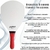 Kit 2 Raquetes De Frescobol Arroz Divinicel Formica Diamond Profissional - comprar online