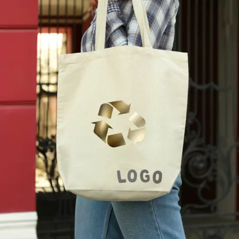 Kit 20 Ecobag de Algodão Cru Personalizada 40x40