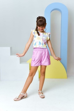 Conjunto Linda Rosa - Milelê | Moda Infantil