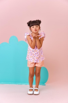 Conjunto Tangerina na internet