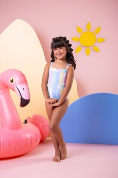 Maiô Boddy Alcinha - Milelê | Moda Infantil