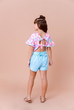 CONJUNTO TOM PASTEL CORAÇÃO na internet