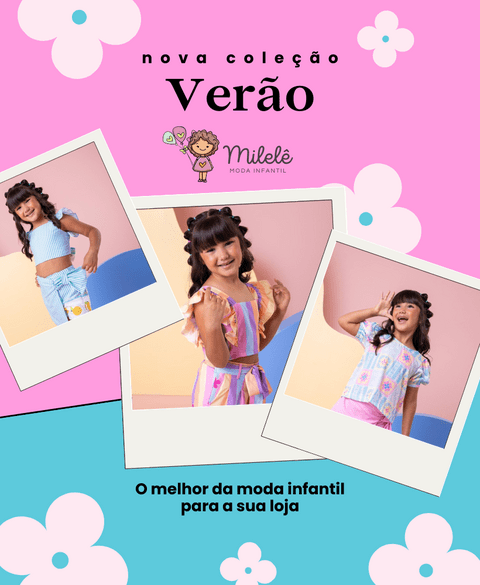 Imagem do banner rotativo Milelê | Moda Infantil