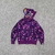 Bape Hoddie Shark Dual - Purple Camo