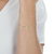 Pulseira Borboleta Vazada banhada em Ouro 18k