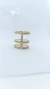 Anel tempos modernos banhado a ouro 18k - comprar online