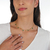 Choker moderninha banhado a ouro 18k