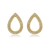 Brinco Gota Cravejado - comprar online