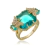 Conjunto Eterno Brilho Banhado em Ouro 18k Cravajedo com microzirconia Anel tamanho 19 na internet