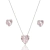 Conjunto de Zircônia Coração - comprar online