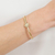 Bracelete Estrela Banhado a Ouro 18k