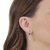 Brinco Argola Cadeado Star Banhado a Ouro 18k