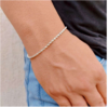 PULSEIRA MASCULINA CORDAO BAIANO 2,5 MM 21 CM - FECHO LAGOSTA - comprar online