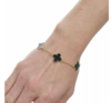 PULSEIRA 3 FLOR RESINA 1,5 CM BX ELO PORTUGUES 17 CM + 7 CM EXTENSÃO - comprar online