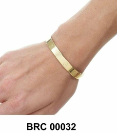 BRACELETE LISO PREGO ESTAMPADO CHAPA 8 MM LARG 6,5 DIAM - comprar online