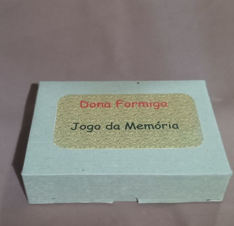 Jogo da memória Dona Formiga
