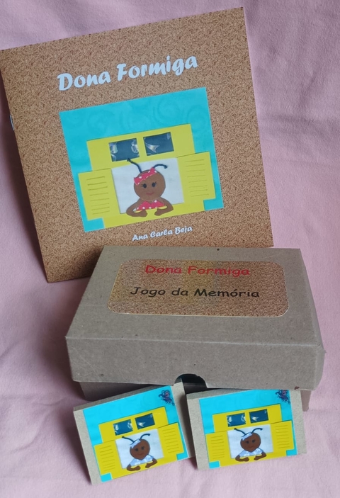 Livro Dona formiga + Jogo da memória