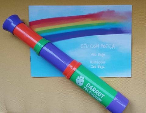 Kit Diversão Céu com poesia + luneta