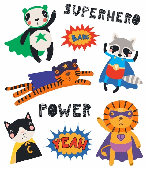 Tatufun Tatuagem Temporária Super Heróis