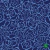 1079/468- Colchonero Estampado Rosas Azul