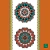 772/736- Hule Con Felpa Mandalas