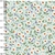 1088/1908- Microfibra Florcitas Verde Agua (Ancho 1,50 mts) - comprar online