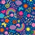 1623/640- Micropolar Arco iris Azul - comprar online