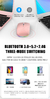 Mouse Gamer Wireless/bluetooth RGB luminoso 2.4G - BELGAINFO