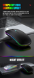 Mouse Gamer Wireless/bluetooth RGB luminoso 2.4G - comprar online