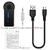 Adaptador de auxiliar sem fio Bluetooth 5.0 2 em 1