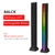 Rgb led faixa de luz música controle som captador ritmo - comprar online