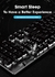 Teclado Mecânico AOC Painel de Metal RGB Luz - preto - comprar online