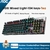 Teclado Mecânico AOC Painel de Metal RGB Luz - preto - BELGAINFO