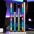 Rgb led faixa de luz música controle som captador ritmo - BELGAINFO