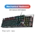 Teclado Mecânico AOC Painel de Metal RGB Luz - preto na internet