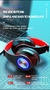 Fone de Ouvido Wireless Bluetooth RGB Luminoso