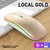 Mouse Gamer Wireless/bluetooth RGB luminoso 2.4G - BELGAINFO