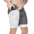 Shorts de corrida masculinos 2 em 1 shorts esportivos academias 2023