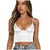 Y2K Verão alças finas Crop Tops Colete Camisola Clubwear Moda Feminina Regatas - comprar online