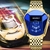 Luxo HOURSLY Brand Trend Cool Relógio de Pulso Masculino Tecnologia de Aço Ino - loja online