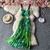 Bohemian Vacation Beach 2pcs Set Women Floral Printed Short Strapless Tops E cin - loja online