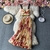 Bohemian Vacation Beach 2pcs Set Women Floral Printed Short Strapless Tops E cin na internet