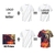 Bandeira da alemanha camisetas masculinas + crianças roupas de futebol de alta - comprar online