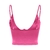 Y2K Verão alças finas Crop Tops Colete Camisola Clubwear Moda Feminina Regatas - comprar online