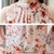 Imagem do Roupas Femininas 2022 Novas Blusas Femininas de Chiffon Floral Doce com Babados