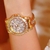 Moda Relógio Feminino com Diamante Feminino Marca de Luxo Feminino Pulseira Fem - loja online