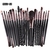 MAANGE 15/18/20 Pçs Conjunto de Pincéis de Maquiagem Base em Pó Blush Mistura - Galeriarei
