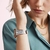 Pulseira de diamante feminina para Apple Watch Bands 40mm 38mm para IWatch Serie
